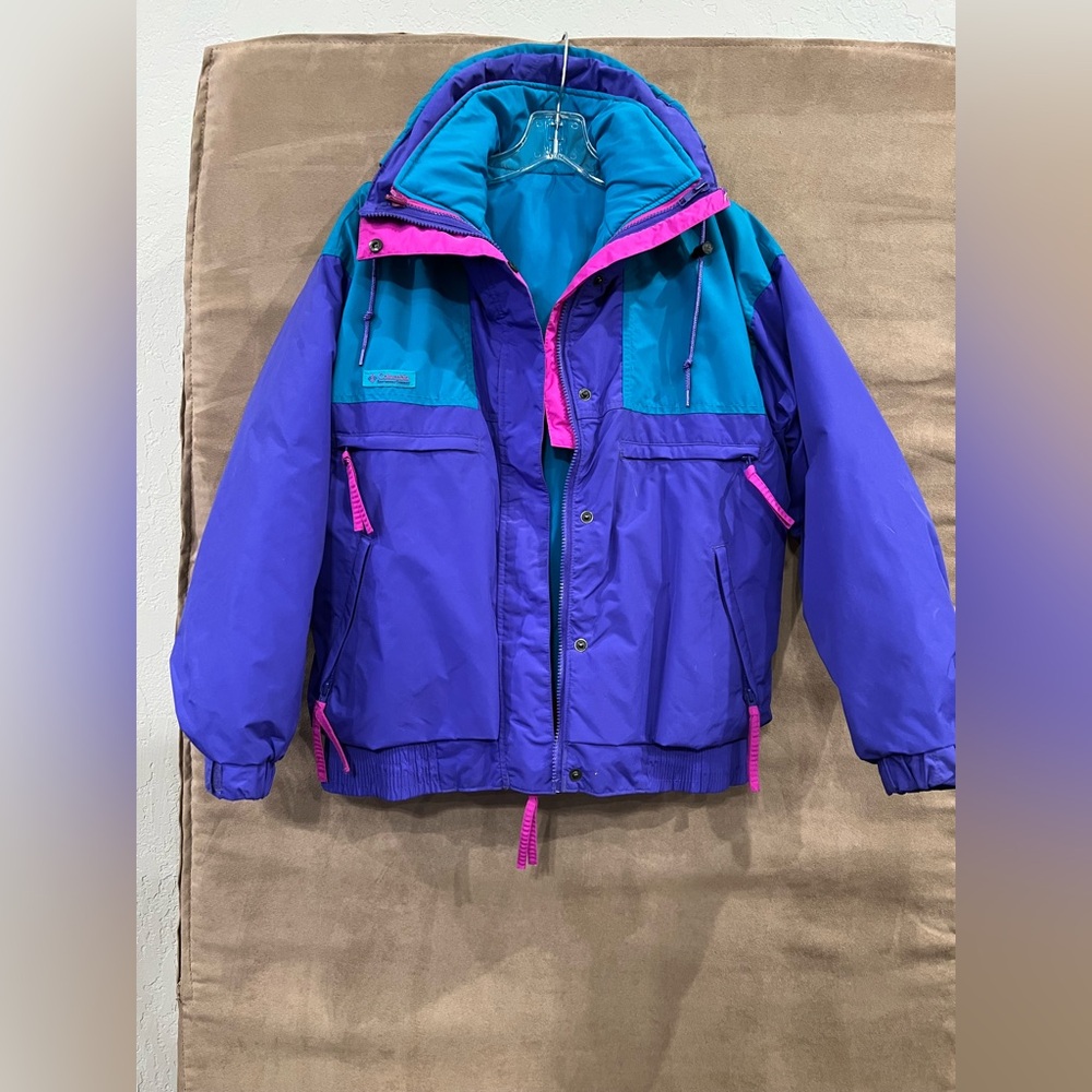 Columbia Vamoose Jacket w/ Removable 2nd Inner Jacket. Excellent Condition